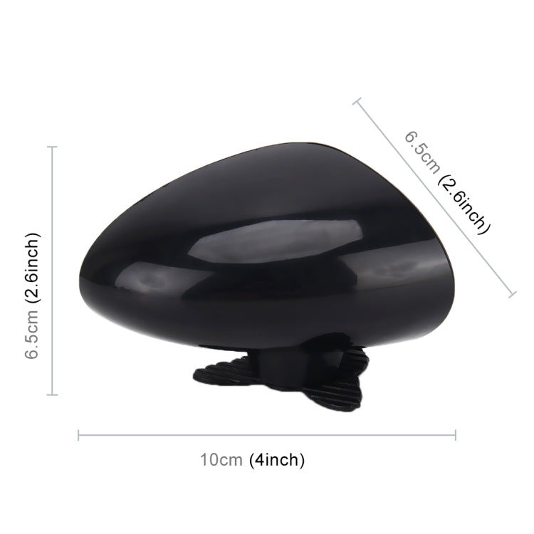 3R-051 360 Degrees Rotatable Left Blind Spot Side Assistant Mirror for Auto Car, Left Black, Left White - HoMEdemic™ 