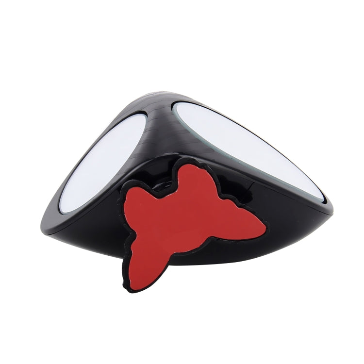 3R-051 360 Degrees Rotatable Left Blind Spot Side Assistant Mirror for Auto Car, Left Black, Left White - HoMEdemic™ 