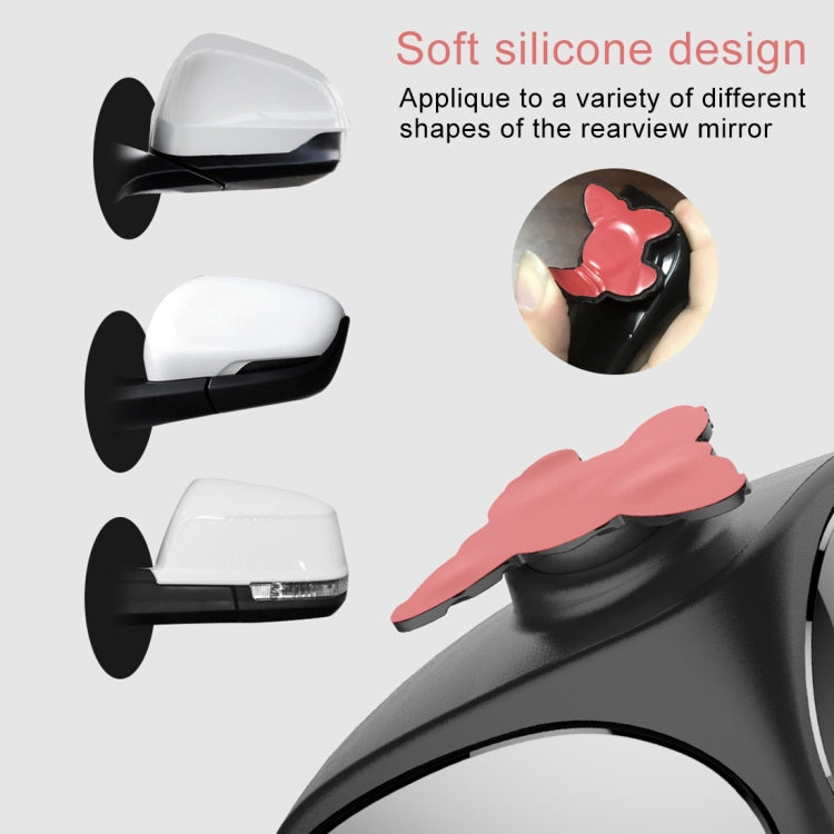 3R-051 360 Degrees Rotatable Left Blind Spot Side Assistant Mirror for Auto Car, Left Black, Left White - HoMEdemic™ 