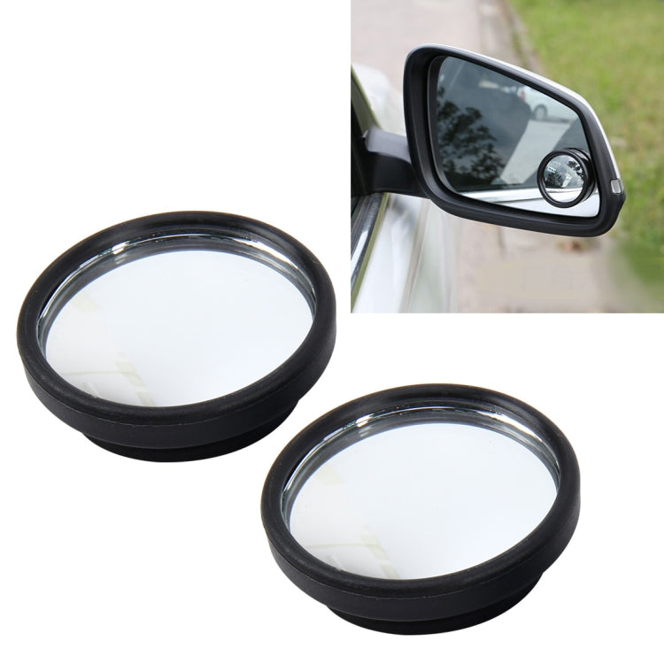 3R-061 2 PCS Car Truck Blind Spot Rear View Wide Angle Mirror Blind Spot Mirror Blind Spot and Round Mirror, Size: 3.8*3.8cm, Size: 3.8x3.8cm - HoMEdemic™ 
