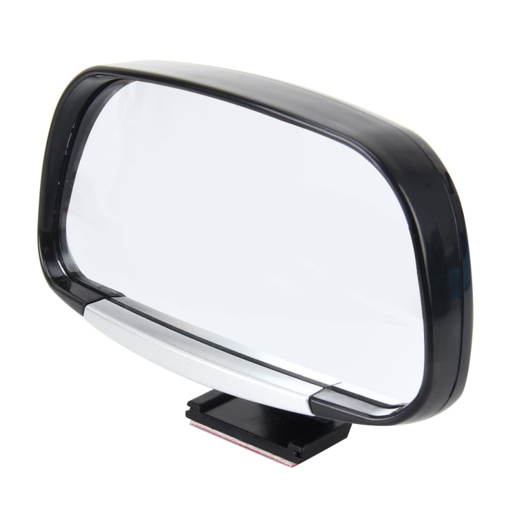 3R-081 Car Blind Spot Side View Wide Angle Convex Mirror Vision Collection Side View Mirror Blind Spot Mirror, 3R-081(Black), 3R-081(Silver) - HoMEdemic™ 