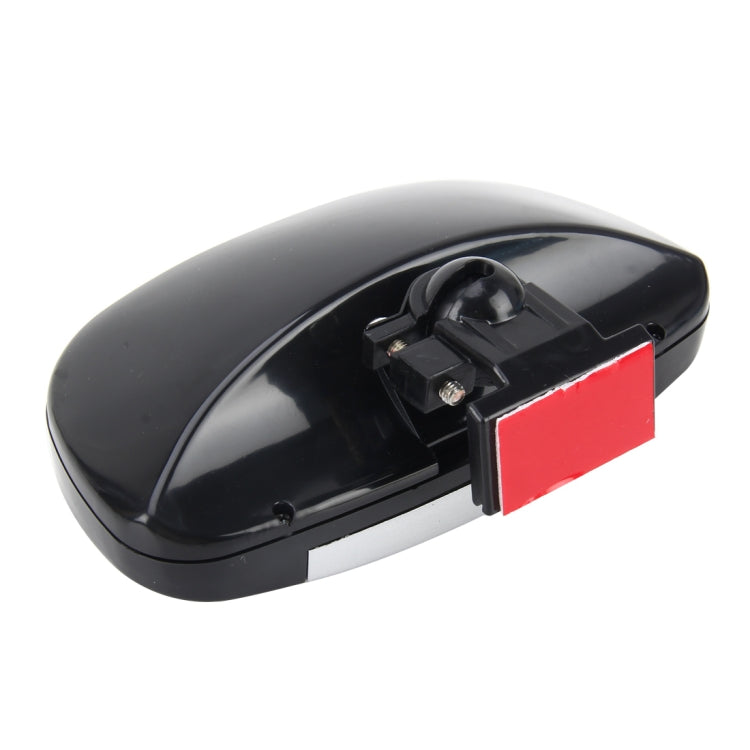 3R-081 Car Blind Spot Side View Wide Angle Convex Mirror Vision Collection Side View Mirror Blind Spot Mirror, 3R-081(Black), 3R-081(Silver) - HoMEdemic™ 
