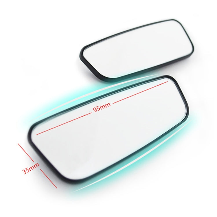 3R 3R-059 Car Auxiliary Side View Mirror Round Blind Spot Wide Angle Mirror - HoMEdemic™ 