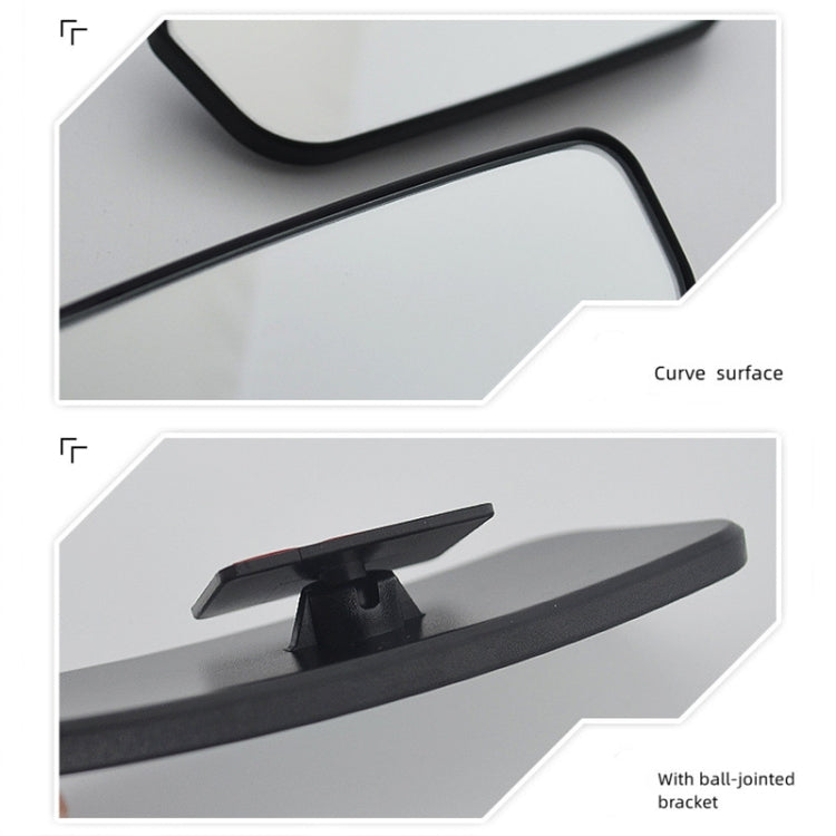 3R 3R-059 Car Auxiliary Side View Mirror Round Blind Spot Wide Angle Mirror - HoMEdemic™ 