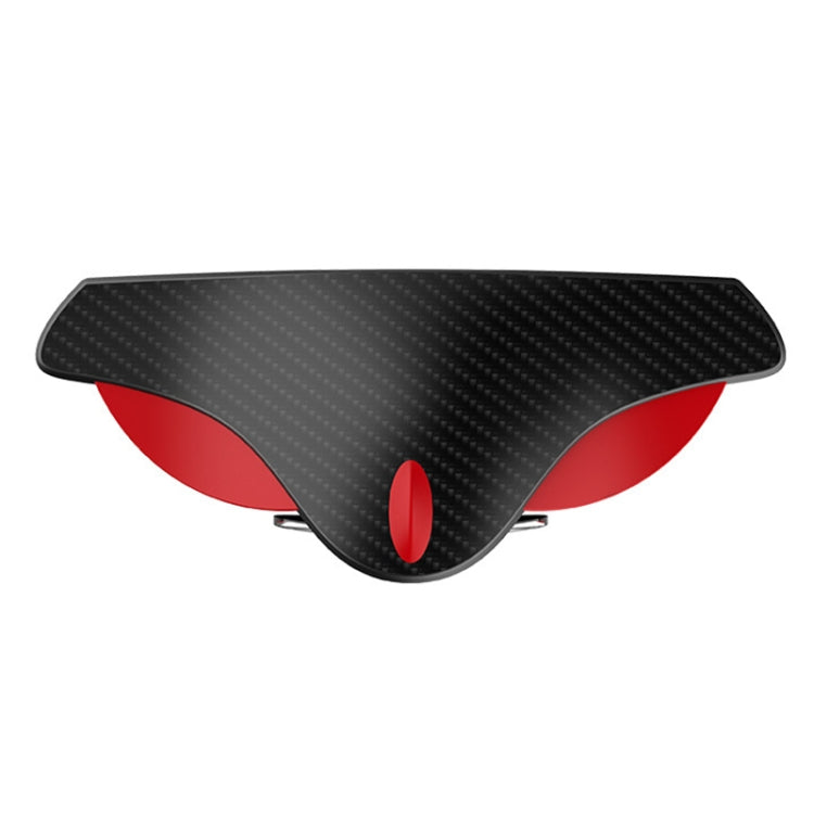 3R 3R-156 2 in 1 Car Auxiliary HD Blind Spot Mirror with Carbon Fiber Texture Rain Shield, Style:Oval Shape - HoMEdemic™ 