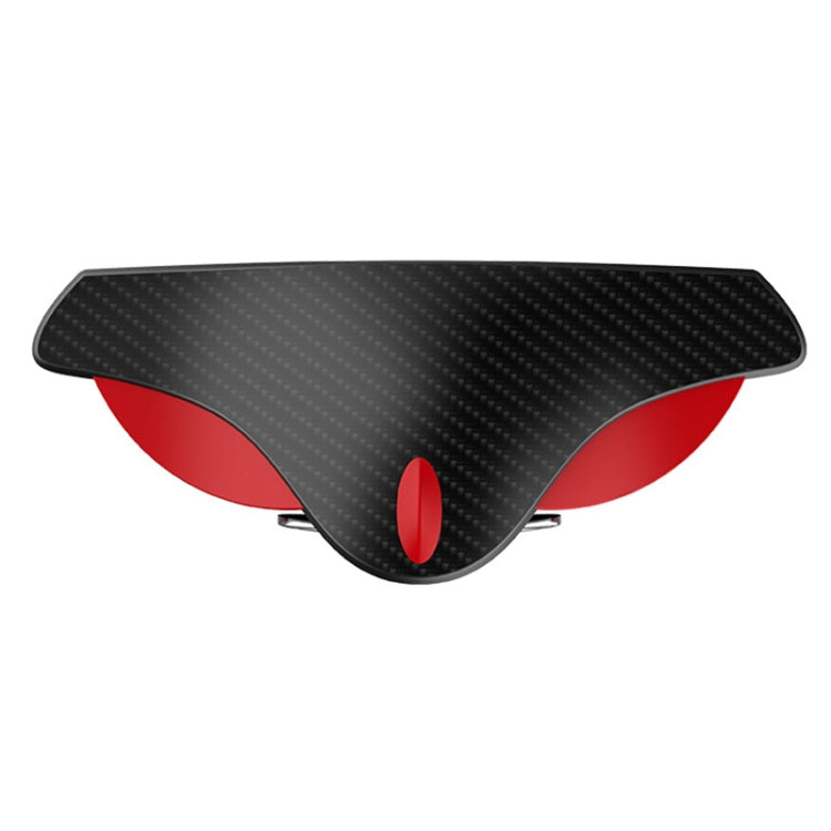 3R 3R-157 2 in 1 Car Auxiliary HD Blind Spot Mirror with Carbon Fiber Texture Rain Shield, Style:Round Shape - HoMEdemic™ 