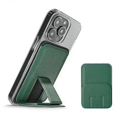 MagSafe Leather Wallet Case with Hidden Stand for iPhone 15/14/13 Pro Max - HoMEdemic™ 