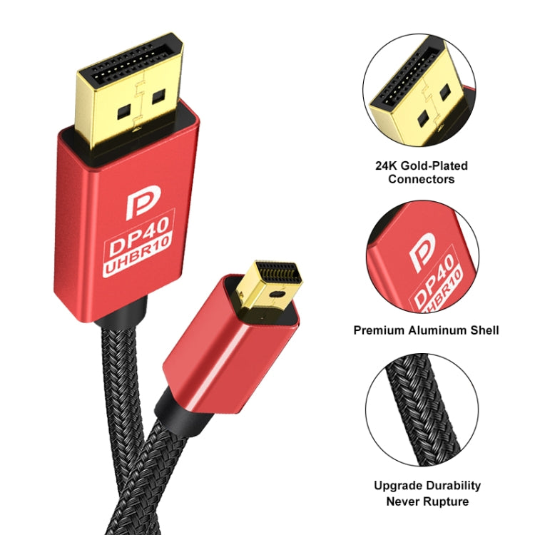 3m Version 2.1 Mini DP To DP Cable Monitor Computer Video Adapter Cable 30AWG OD6.3MM - HoMEdemic™ 