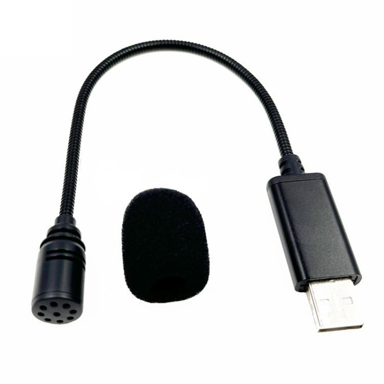 4.0x205mm USB Direct Plug Computer Live Video Conference Microphone - HoMEdemic™ 
