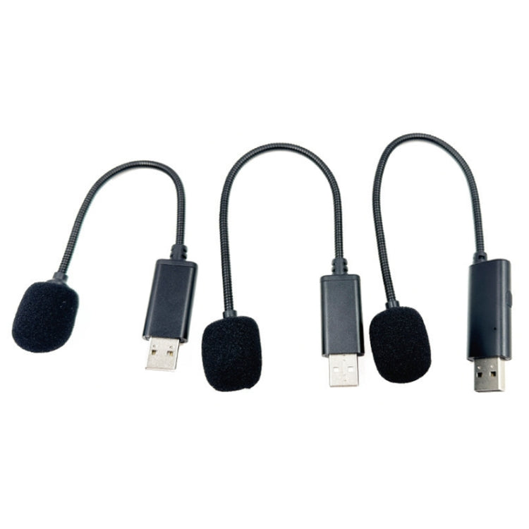 4.0x205mm USB Direct Plug Computer Live Video Conference Microphone - HoMEdemic™ 