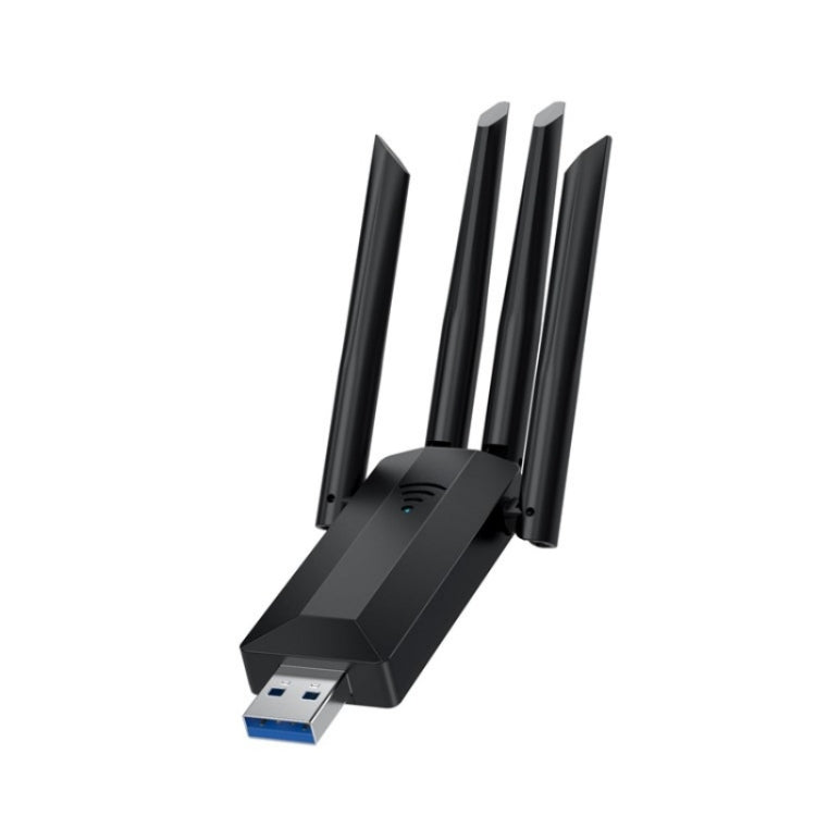 4-Antennas Dual-Band Driver-Free USB3.0 High-Speed Wireless Computer Network Adapter - HoMEdemic™ 