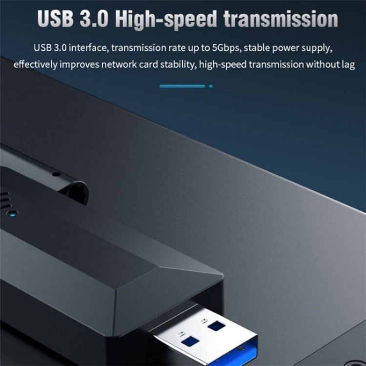 4-Antennas Dual-Band Driver-Free USB3.0 High-Speed Wireless Computer Network Adapter - HoMEdemic™ 