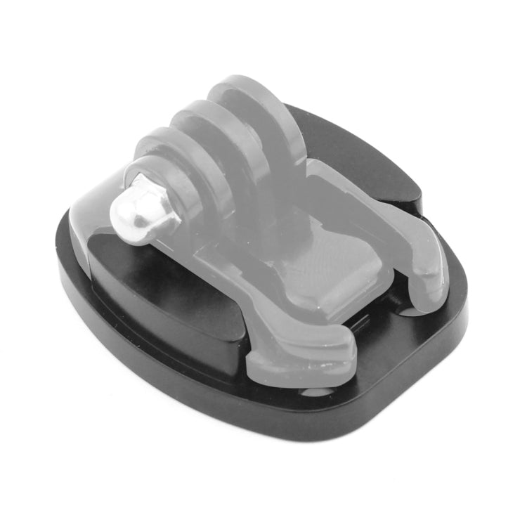 4 Holes Aluminum Quick Release Tripod Mount Base For Sports Camera, Color: Black Embedded Nut - HoMEdemic™ 