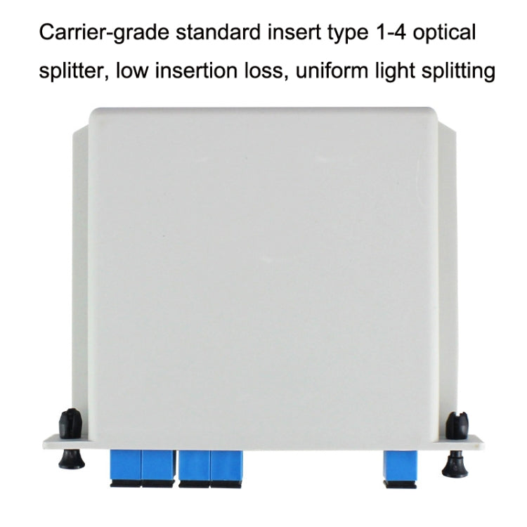 4 In 1 Plug-in PLC Optical Splitter SC Port Carrier-grade Fiber Optic Splitter - HoMEdemic™ 