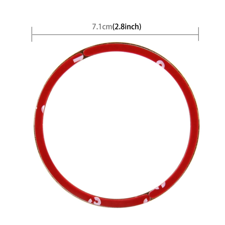 4 PCS Car Aluminum Wheel Hub Deroration Ring For Audi - HoMEdemic™ 