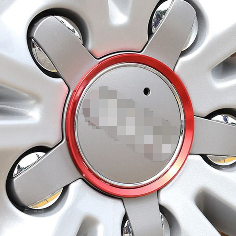 4 PCS Car Aluminum Wheel Hub Deroration Ring For Audi - HoMEdemic™ 