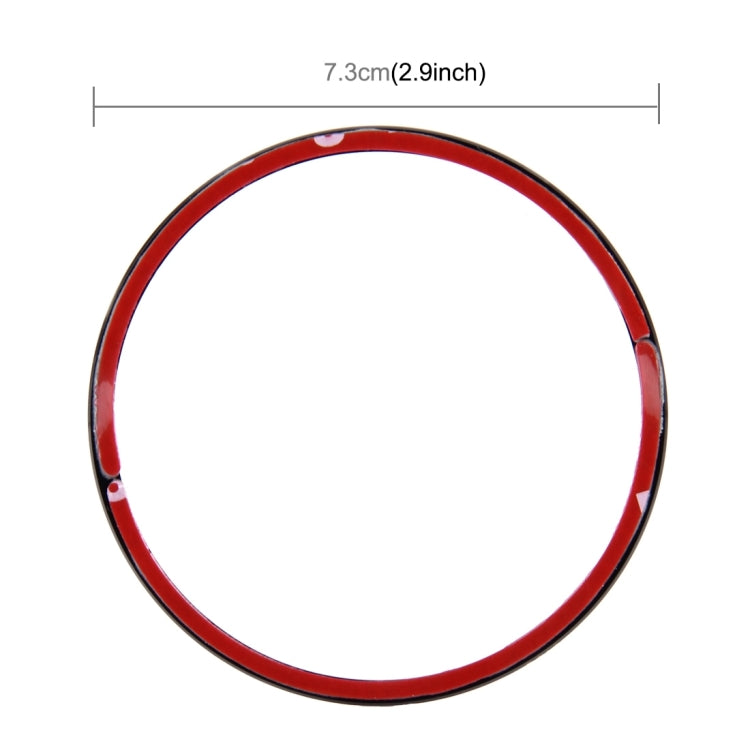 4 PCS Car Aluminum Wheel Hub Deroration Ring For Cadillac - HoMEdemic™ 