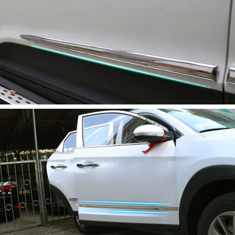 4 PCS Car Auto Door Side Edge Metal Anti-scratch Body Guard Protection Strip Sticker - HoMEdemic™ 