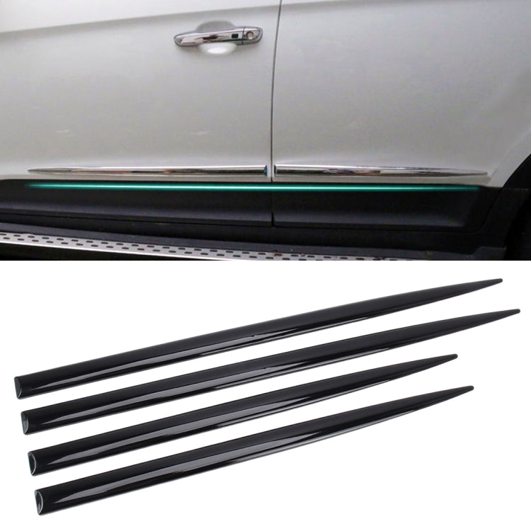 4 PCS Car Auto Door Side Edge Metal Anti-scratch Body Guard Protection Strip Sticker - HoMEdemic™ 