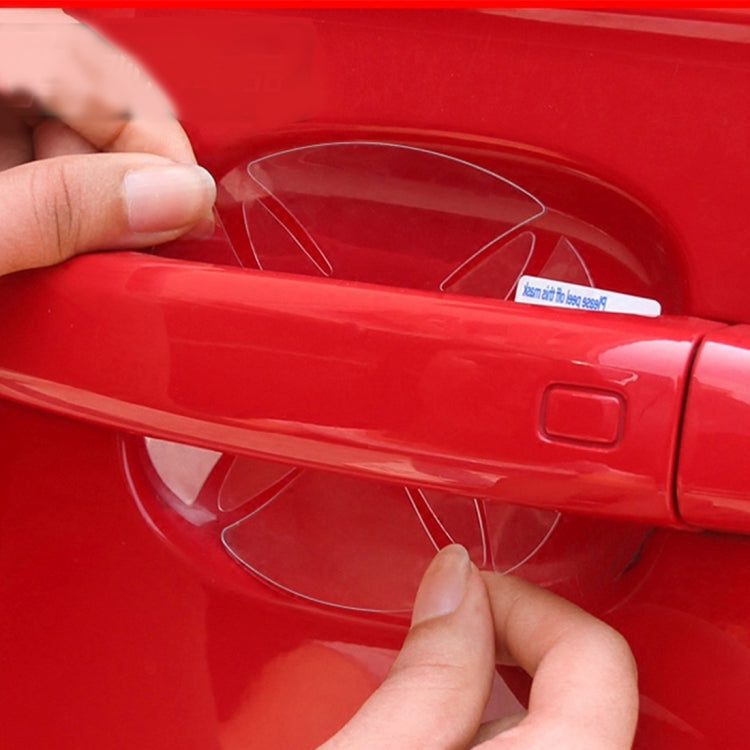 4 PCS Car Auto OPVC Door Bowl Handle Anti-scratch Protective Film for Audi, For Audi - HoMEdemic™ 