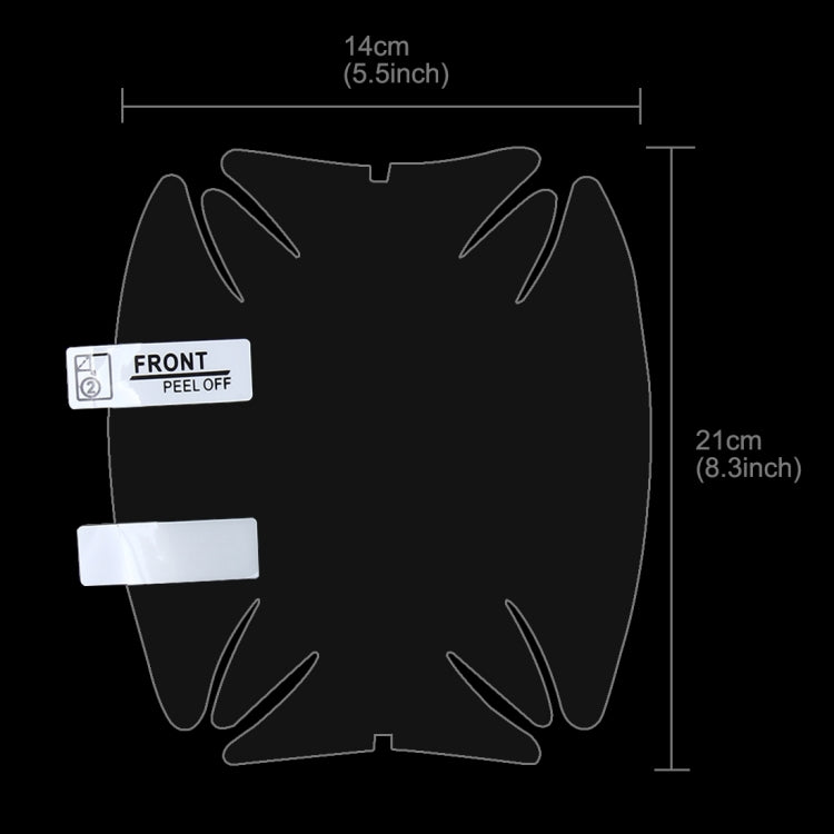4 PCS Car Auto OPVC Door Bowl Handle Anti-scratch Protective Film for Audi, For Audi - HoMEdemic™ 