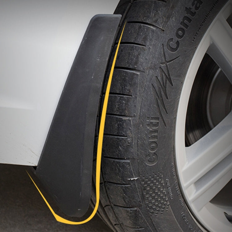 4 PCS Car Auto Semi-Rigid PVC Splash Flaps Mudguards Fender Guard for Audi A4L 2016 Version, For 2016 A4L - HoMEdemic™ 