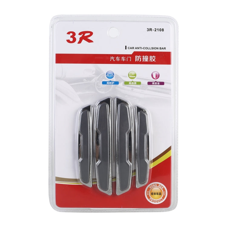 4 PCS Car Door Side Guard Anti Crash Strip Car Exterior Avoid Bumps Collsion Impact Protector Fashion Design Car Sticker - HoMEdemic™ 