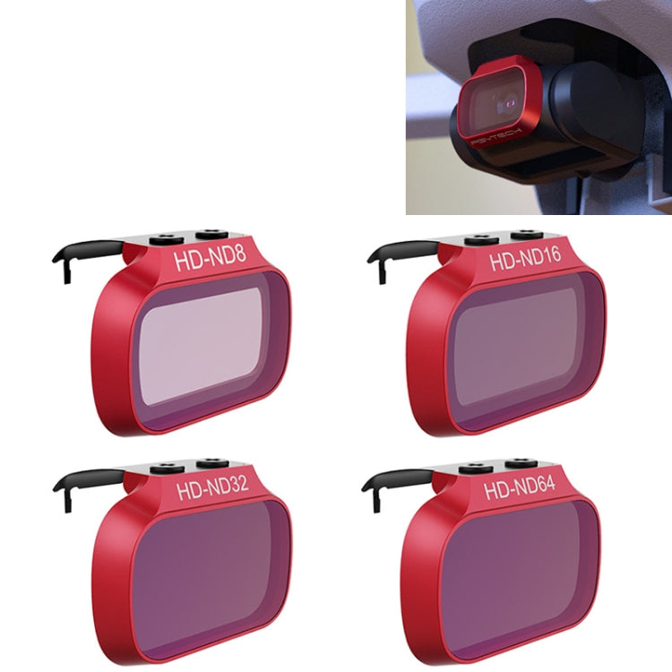 4 PCS PGYTECH P-12A-019 ND8 / 16 / 32 / 64 Dimming Lens Filter Set for DJI Mavic Mini Drone Accessories - HoMEdemic™ 