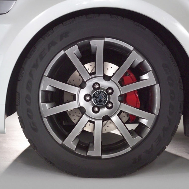 4 PCS Spider Metal Car Sticker Wheel Hub Caps Centre Cover Decoration, Spider - HoMEdemic™ 