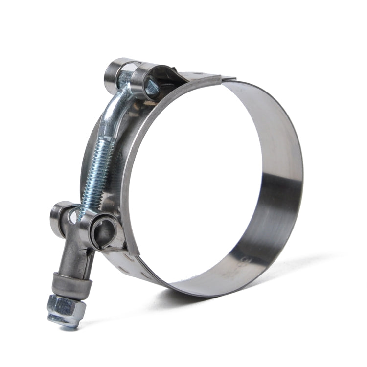 4 PCS Stainless Steel T-Bolt Hose Clamps Pipe Clip Fuel Line Clip, Size: 79-87mm, Size: 79-87mm - HoMEdemic™ 