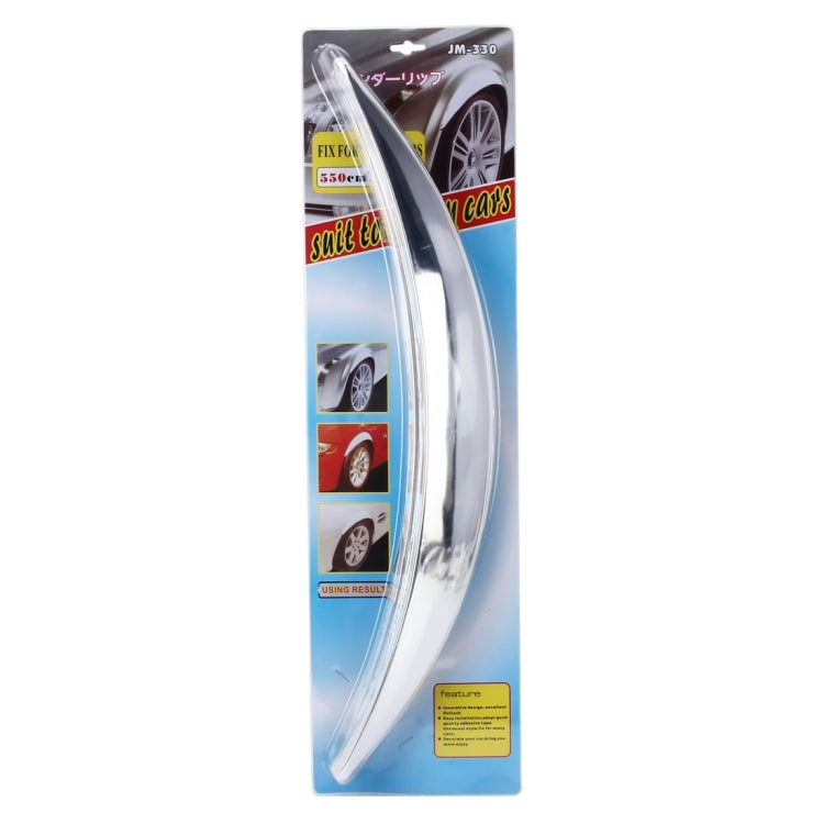 4 PCS Universal Car Auto Plastic Body Bumper Guard Protector Strip Sticker(Silver), JM-330 4 PCS - HoMEdemic™ 