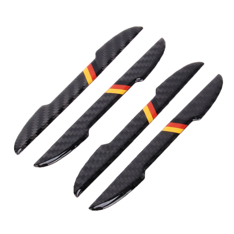 4 in 1 Carbon Fiber Car Auto Side Door Edge Guard Protection Trims Stickers, Yellow, Blue, Black - HoMEdemic™ 