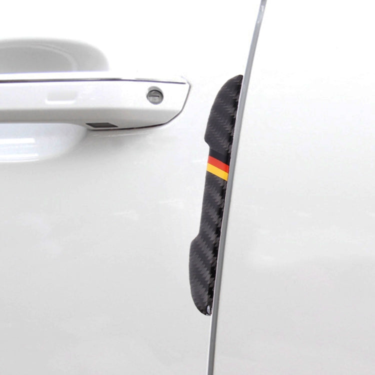 4 in 1 Carbon Fiber Car Auto Side Door Edge Guard Protection Trims Stickers, Yellow, Blue, Black - HoMEdemic™ 