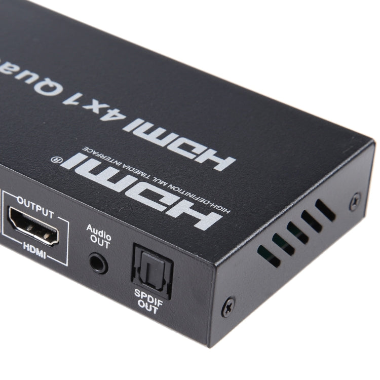 4 in 1 Out HDMI Quad Multi-viewer with Seamless Switcher, AU Plug - HoMEdemic™ 