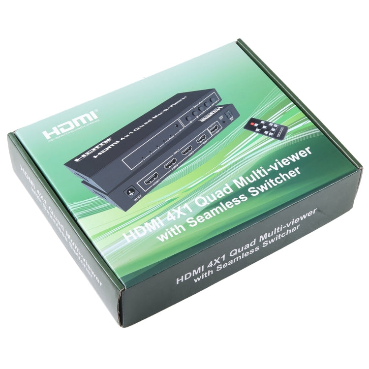 4 in 1 Out HDMI Quad Multi-viewer with Seamless Switcher, AU Plug - HoMEdemic™ 