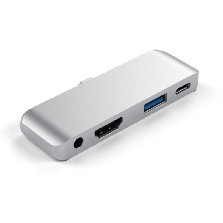 4 in 1 Type-C / USB-C to HDMI + AUX + USB + PD Type-C / USB-C HUB Adapter Multifunction HD Dock - HoMEdemic™ 