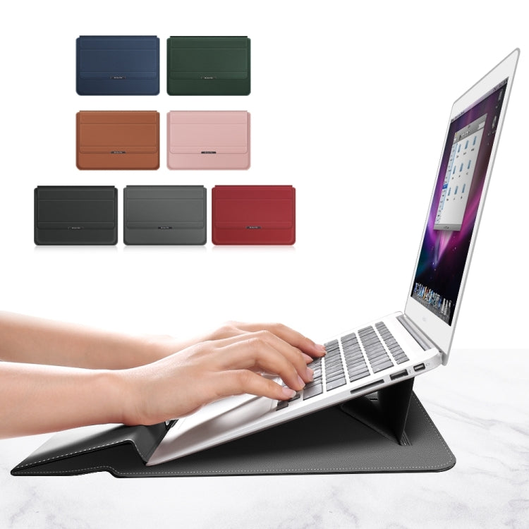 4 in 1 Universal Laptop Holder PU Waterproof Protection Wrist Laptop Bag, Size: 17 inch, 17inch - HoMEdemic™ 
