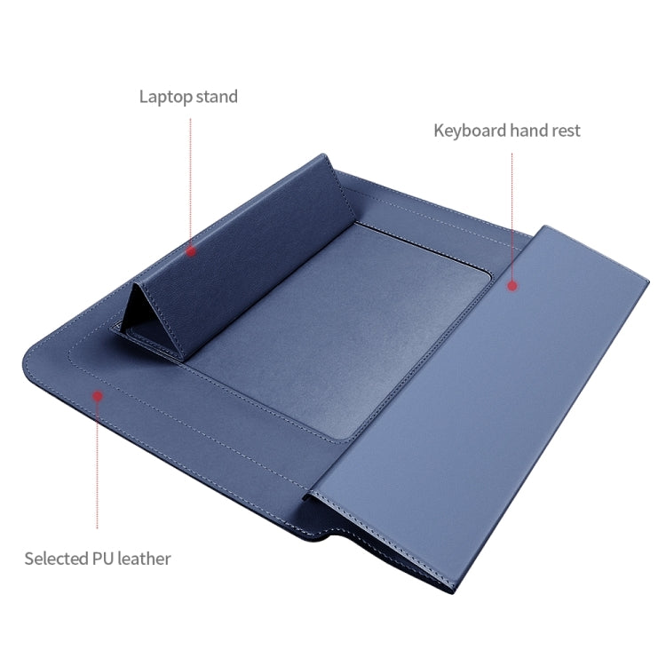4 in 1 Universal Laptop Holder PU Waterproof Protection Wrist Laptop Bag, Size: 17 inch, 17inch - HoMEdemic™ 