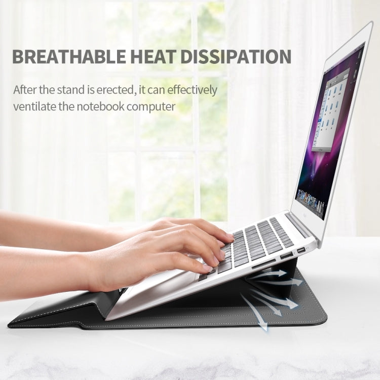 4 in 1 Universal Laptop Holder PU Waterproof Protection Wrist Laptop Bag, Size: 17 inch, 17inch - HoMEdemic™ 