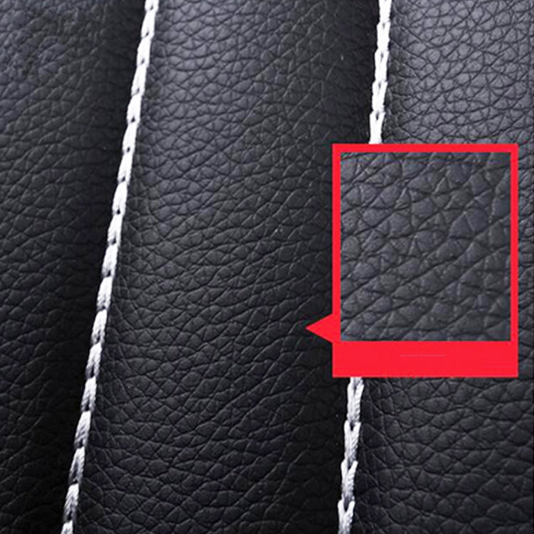 4 in 1 Universal PU Leather Four Seasons Anti-Slippery Front Seat Cover Cushion Mat Set for 2 Seat Car, For 2 Seat Car - HoMEdemic™ 