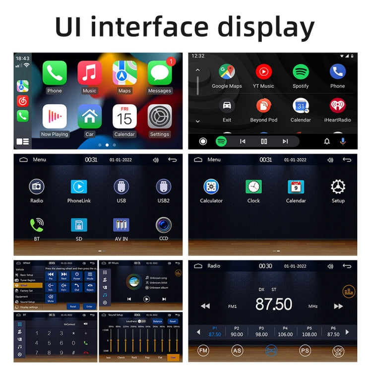 4 inch 800x480P Car Radio Receiver MP5 Player, Support FM & Bluetooth & SD Card with Remote Control - HoMEdemic™ 