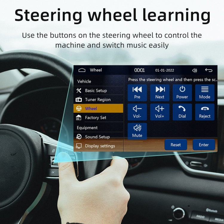 4 inch 800x480P Car Radio Receiver MP5 Player, Support FM & Bluetooth & SD Card with Remote Control - HoMEdemic™ 