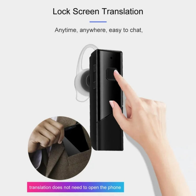 40 Languages Instant Real-Time Translation Smart Wireless BT5.0 Translation Earphone(White) - HoMEdemic™ 