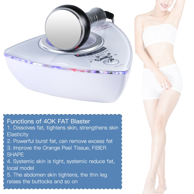 40K Mini Fat Burner Cavitation Machine Weight Loss Body Slimming Machine US Plug - HoMEdemic™ 