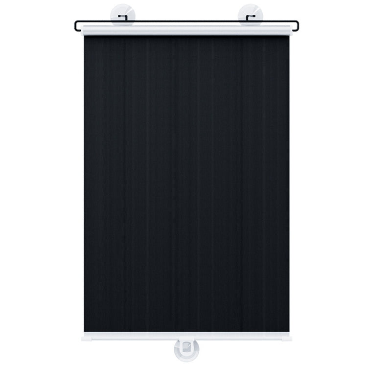 40x125cm Car Summer No-punch Retractable Titanium Silver Sunshade Curtain - HoMEdemic™ 
