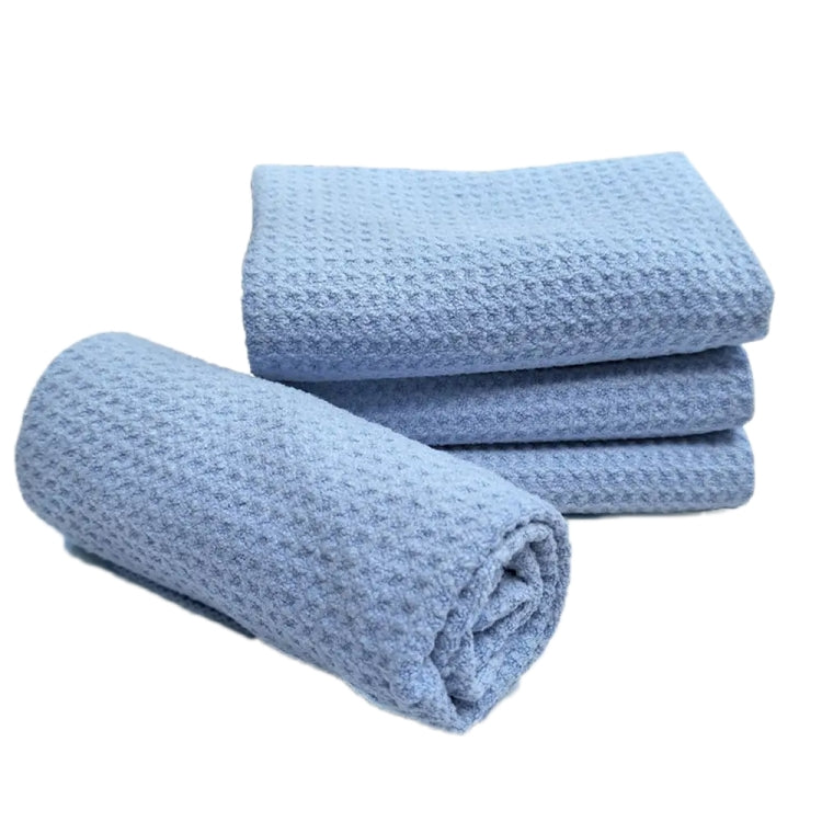 40x40cm Thickened Absorbent Honeycomb Mesh Car Wash Cleaning Towel(Dark Gray) - HoMEdemic™ 