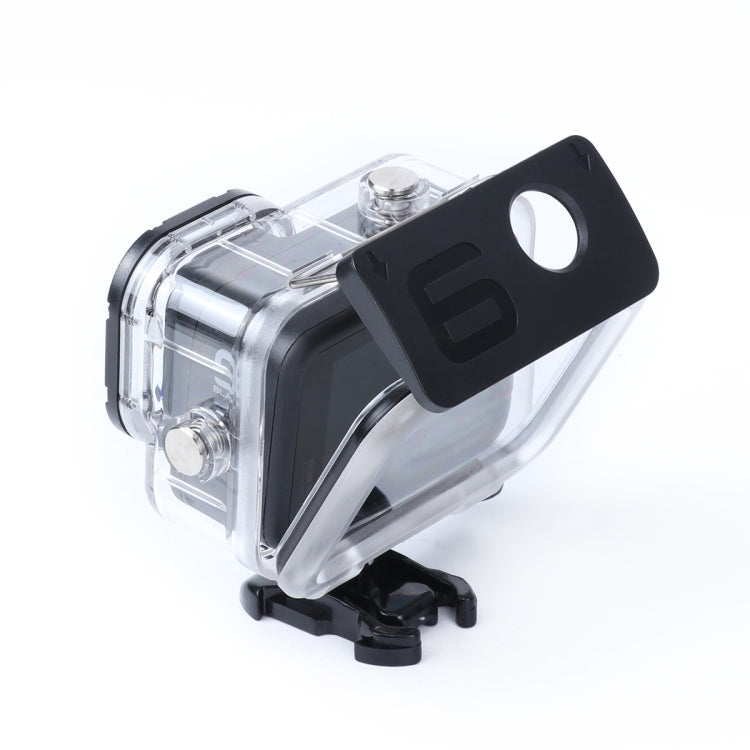 45m Waterproof Housing Protective Case with Buckle Basic Mount & Screw For GoPro HERO10 Black / HERO9 Black - HoMEdemic™ 