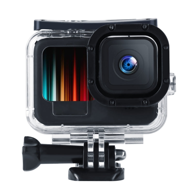 45m Waterproof Housing Protective Case with Buckle Basic Mount & Screw For GoPro HERO10 Black / HERO9 Black - HoMEdemic™ 