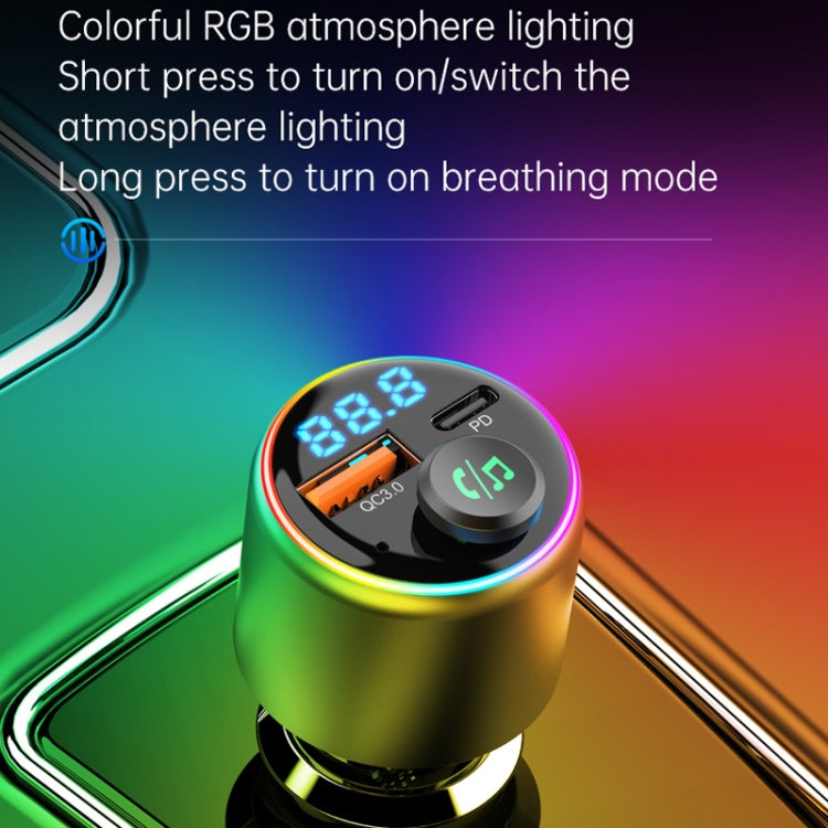 48W Car Bluetooth MP3 Player with Fast Charging(Black) - HoMEdemic™ 