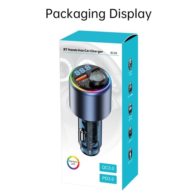 48W Car Bluetooth MP3 Player with Fast Charging(Black) - HoMEdemic™ 